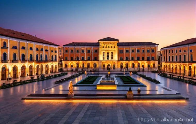 티라나 여행 가이드 - Here are three detailed image prompts in English, adhering to your guidelines: