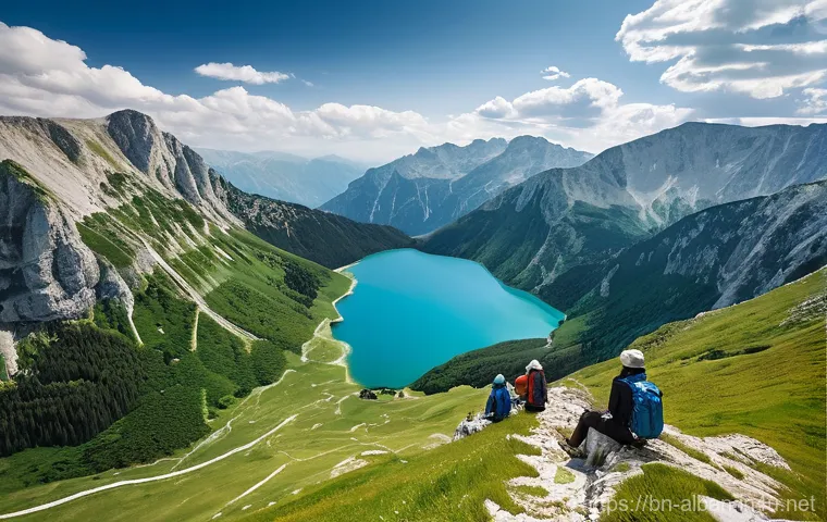 알바니아와 몬테네그로 비교 - **Prompt:** A picturesque panoramic view of Berat, Albania, known as the "City of a Thousand Windows...